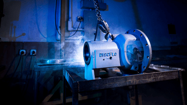 Discflo Pump in a factory